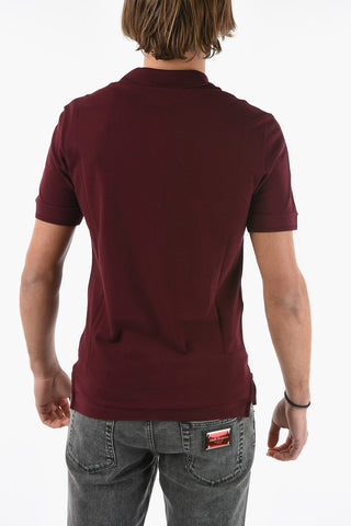 Piquè Cotton Polo T-shirt with DG Logo Patch