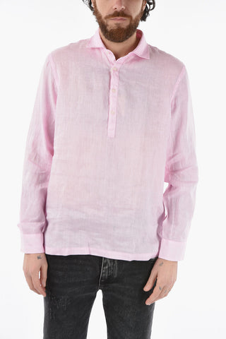 Camicia TYLER in Lino a Tinta Unita