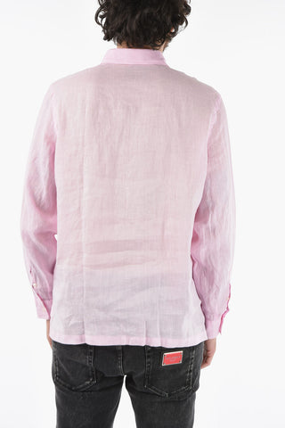 Camicia TYLER in Lino a Tinta Unita