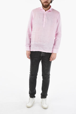 Camicia TYLER in Lino a Tinta Unita