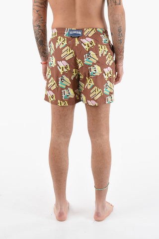 VILEBREQUIN Monogram Motif Swimshorts
