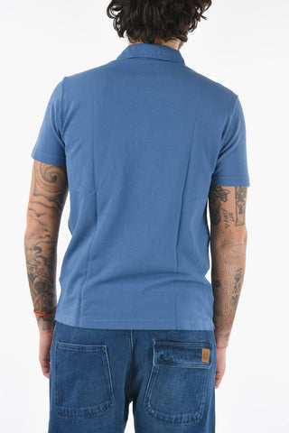 Piquet Linen and Cotton 3 Bottons GEORGE Polo Shirt