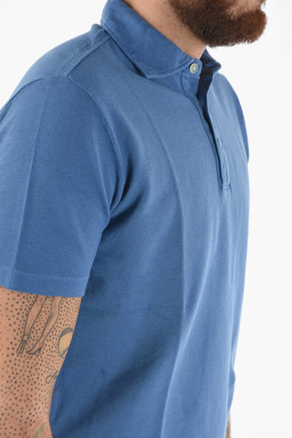 Piquet Linen and Cotton 3 Bottons GEORGE Polo Shirt