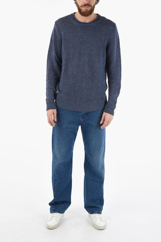 Linen Crew-Neck Sweater