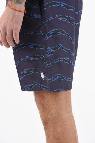 Costume da Bagno Boxer ALLOVER CAMOU in Nylon