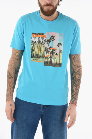 Front Printed Crew-neck LEWIS T-Shirt