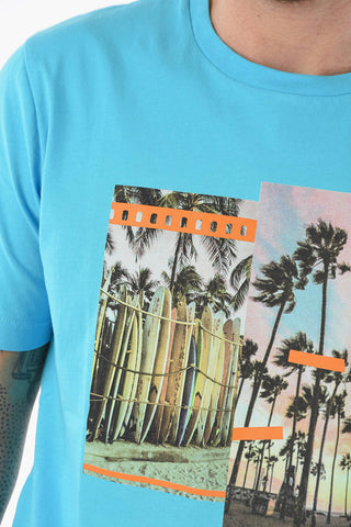 Front Printed Crew-neck LEWIS T-Shirt