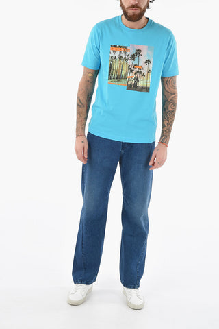 Front Printed Crew-neck LEWIS T-Shirt