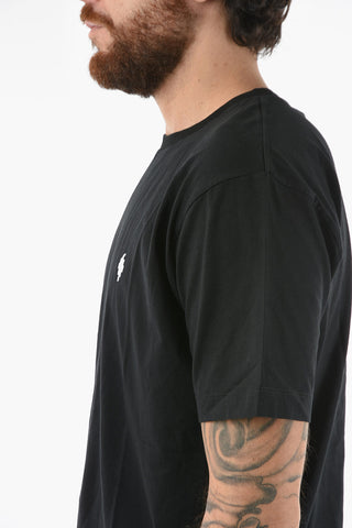 Embroidered Logo CROSS BASIC Cotton T-Shirt