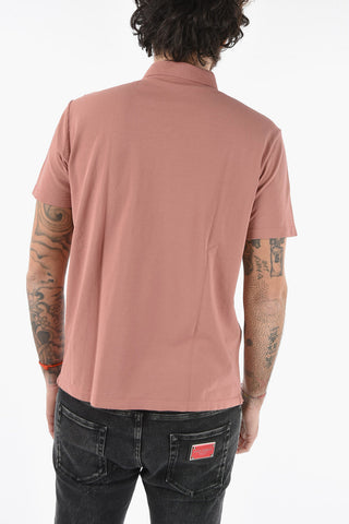 Solid Color Piquè Cotton SMITH Polo Shirt