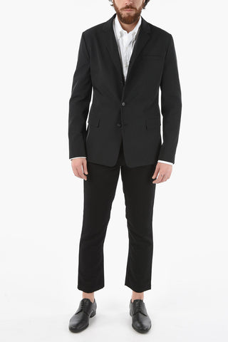 Tech Textile 4 Buttons Blazer