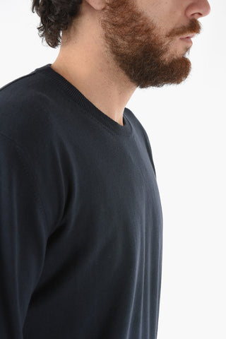 Cotton Crew-Neck Sweater