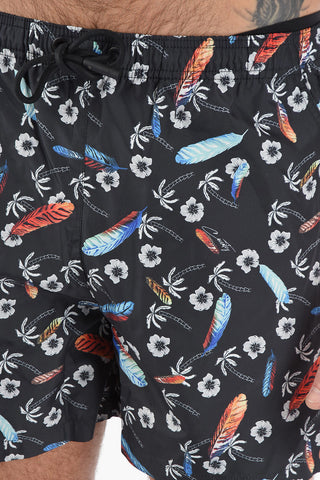 Nylon ALL OVER HAWAII Swim shorts