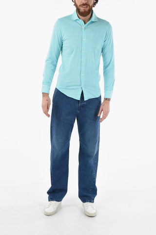 Solid Color Jersey Cotton PALMER Shirt