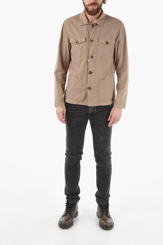 Overshirt Utility DERBY in Cotone e Lino
