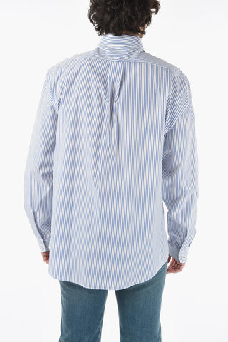 MM10 Striped Shirt with Spread Collar
