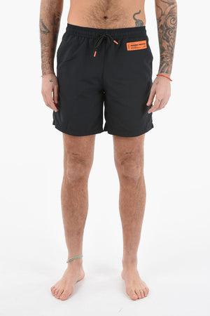 Drawstring Nylon Swimshorts