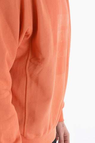 Fleeced Cotton Crew-neck Sweatshirt