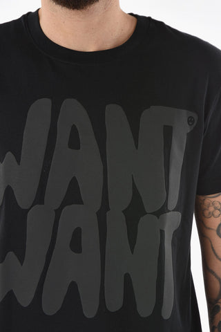 MELANIE MATRANGA Printed Crewneck T-shirt