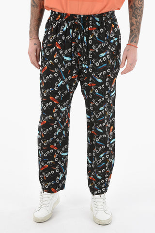 Elastic Waistband ALL OVER HAWAII Pants