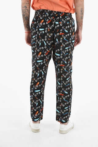 Elastic Waistband ALL OVER HAWAII Pants