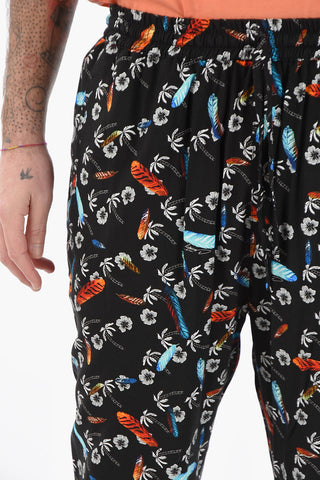 Elastic Waistband ALL OVER HAWAII Pants