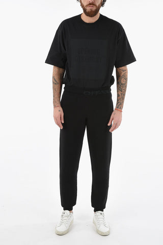 Logoed Elastic Waistband Knitted Sweatpants
