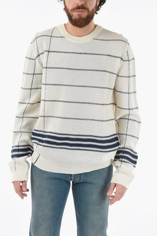 MM10 Striped Crewneck Sweater