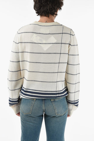 MM10 Striped Crewneck Sweater