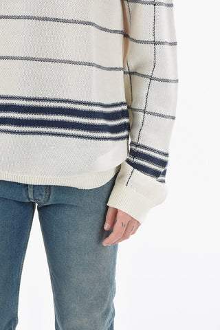 MM10 Striped Crewneck Sweater