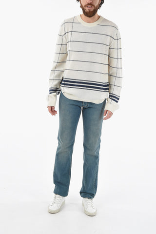 MM10 Striped Crewneck Sweater
