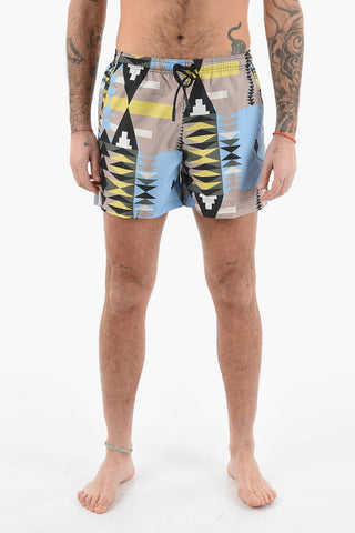 Nylon ALLOVER NAVAHO Swimshorts