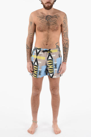 Nylon ALLOVER NAVAHO Swimshorts