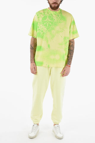 Crew Neck KALEIDOSCOPE Cotton T-Shirt