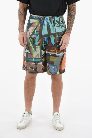 Hidden Fastening NEEN ALL OVER Shorts