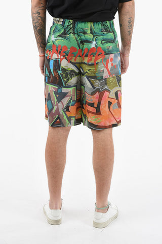 Hidden Fastening NEEN ALL OVER Shorts