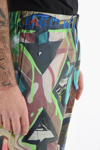 Hidden Fastening NEEN ALL OVER Shorts