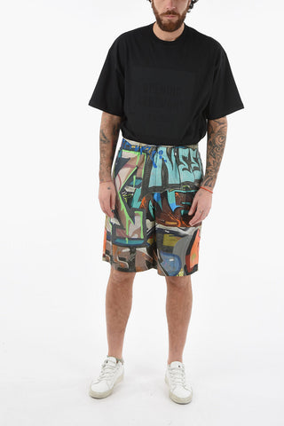 Hidden Fastening NEEN ALL OVER Shorts