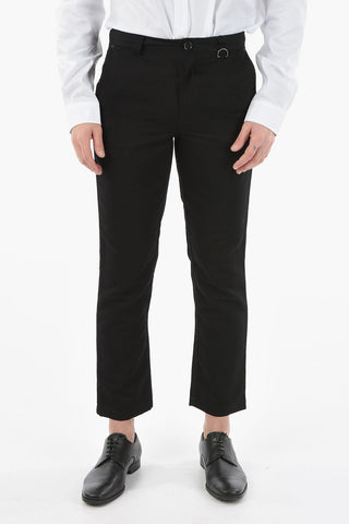 Linen-blend Straight-leg Pants