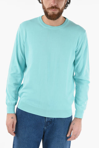 Cotton Crew-neck Sweater