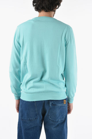Cotton Crew-neck Sweater