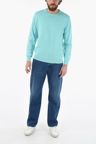 Cotton Crew-neck Sweater