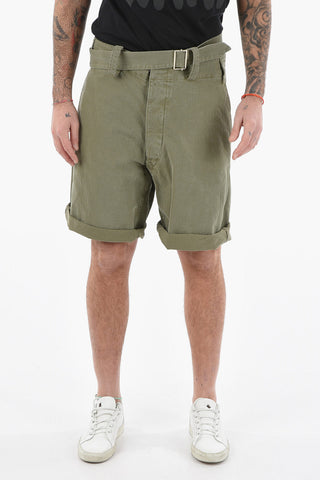 MM10 Denim Shorts with Belt