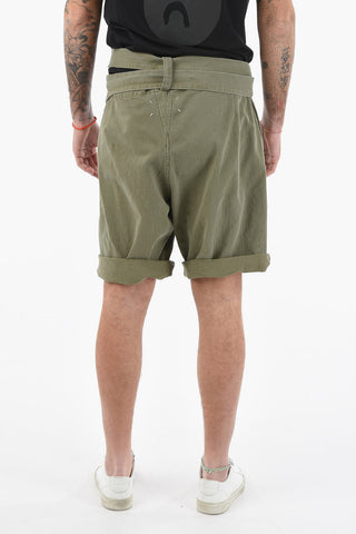 MM10 Denim Shorts with Belt