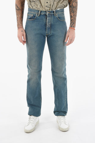 MM10 Jeans Dritti Vita Media 19cm