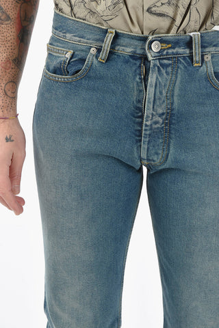 MM10 Jeans Dritti Vita Media 19cm