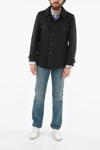 MM14 Cotton and Wool Utility Jacket
