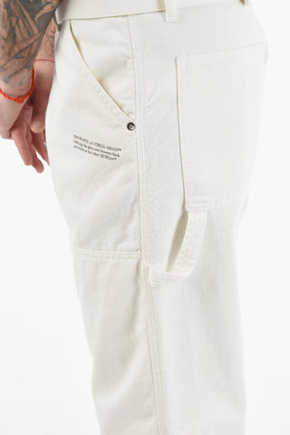 Belted CARPENTER Regular Fit Denims 22cm