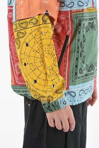 Hooded ALLOVER BANDANA Lightweight Jacket