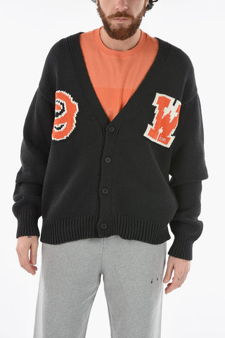Cardigan OW PATCH in Misto Cotone